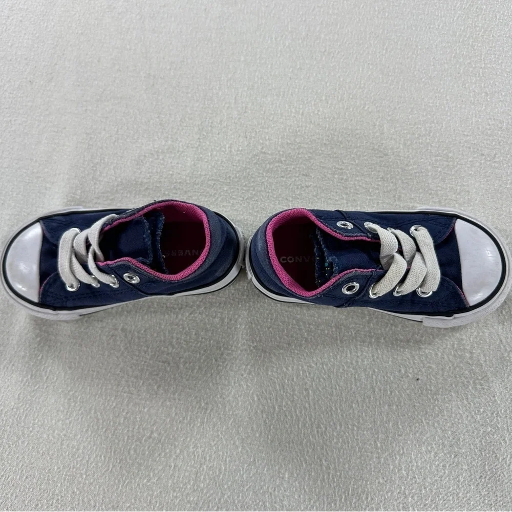 Converse All Star Blue/Pink Toddler Shoes Size 5